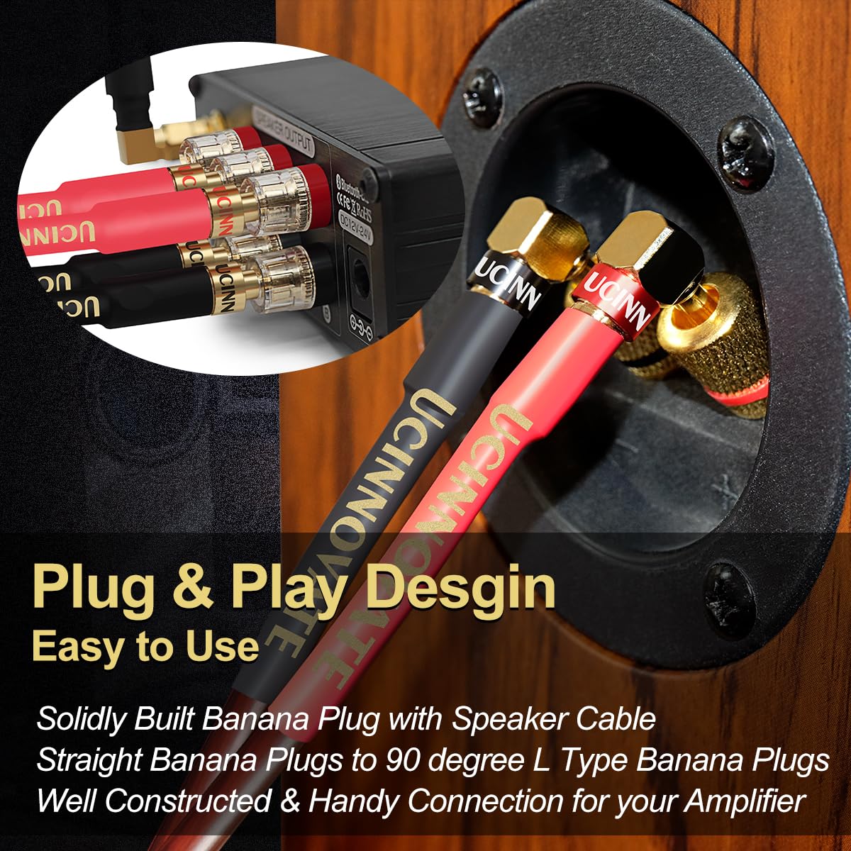 Boaacoustic Evolution Black sonic-13 Luidsprekerkabel - Mister Hifi
