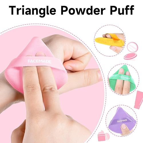 Miniatura 7 de FACEMADE 12 piezas de polvo con colores clásicos