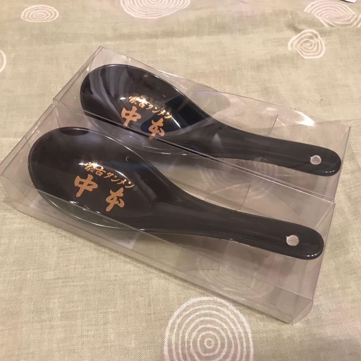 Amazon | 蒙古タンメン中本 レンゲ 2本セット | ノーブランド品