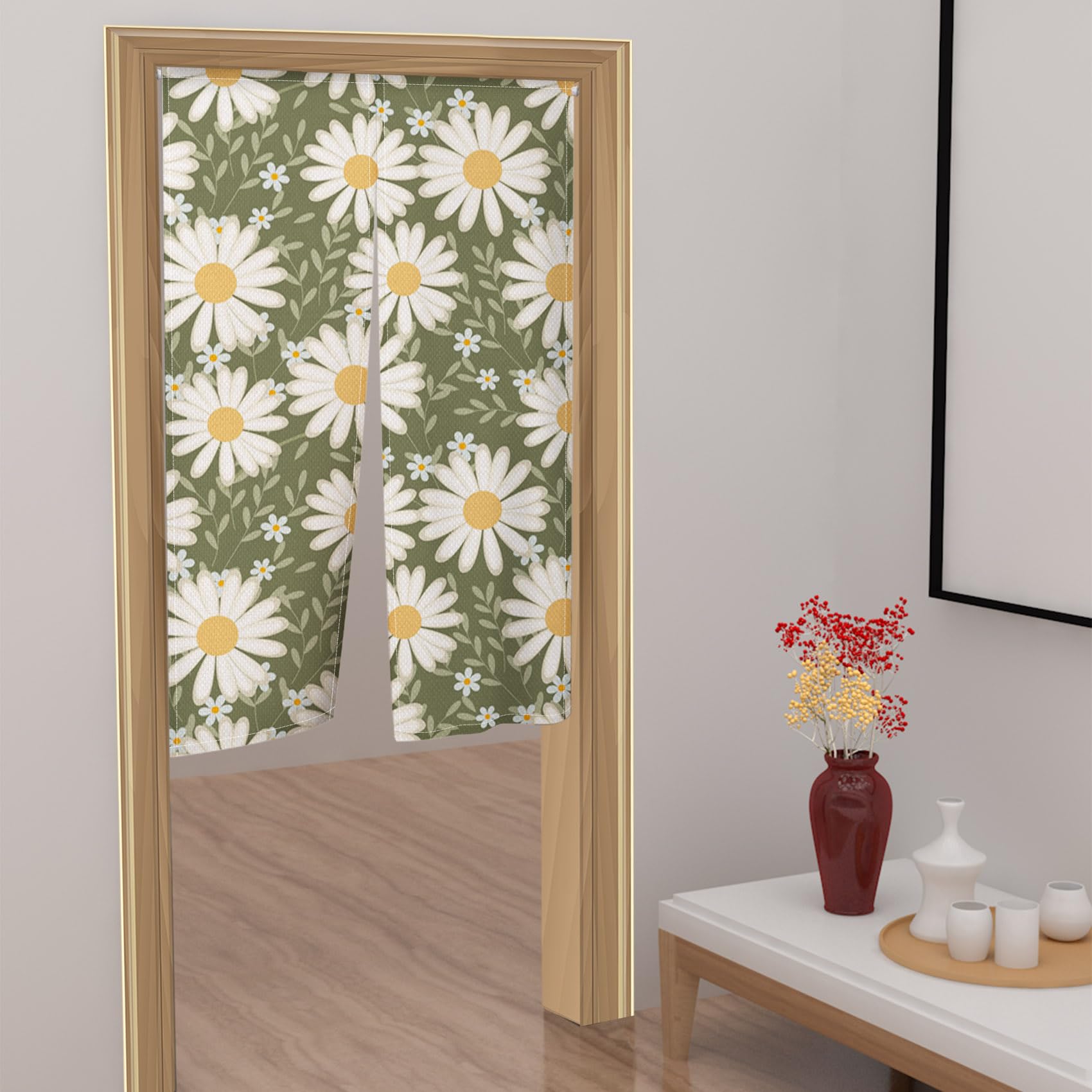 Side Door Window Curtains Entrance Feng Shui Door Curtain Half Curtains  Kitchen Smoke Proof Partition Home Decor Durable Privacy Thermal Insulated  Window Treatme 022701 I2673927142 Japanese Curtain, image size:1700x1700