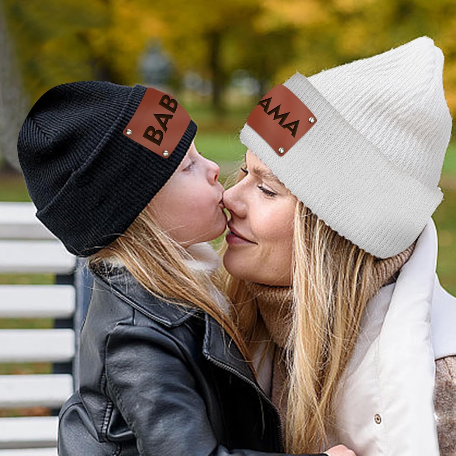 Custom Beanie Hats for Baby Girls Boys Personalized Beanies Name Customized Toddler Knit Winter Hats Gifts Infants Adults - Image 6