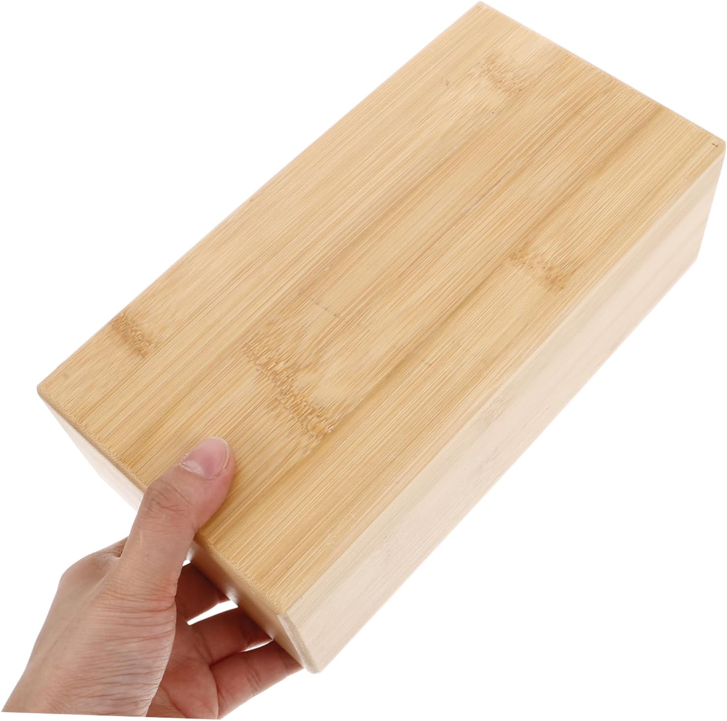 UKCOCO Natural Yoga Block for Portable Sturdy Support for Fitness Non Slip Design for Home Gym Use Simple and Elegant Exercise Accessory