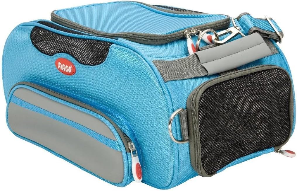 Argo Airline Approved Aero-Pet Carrier, Small, Berry Blue