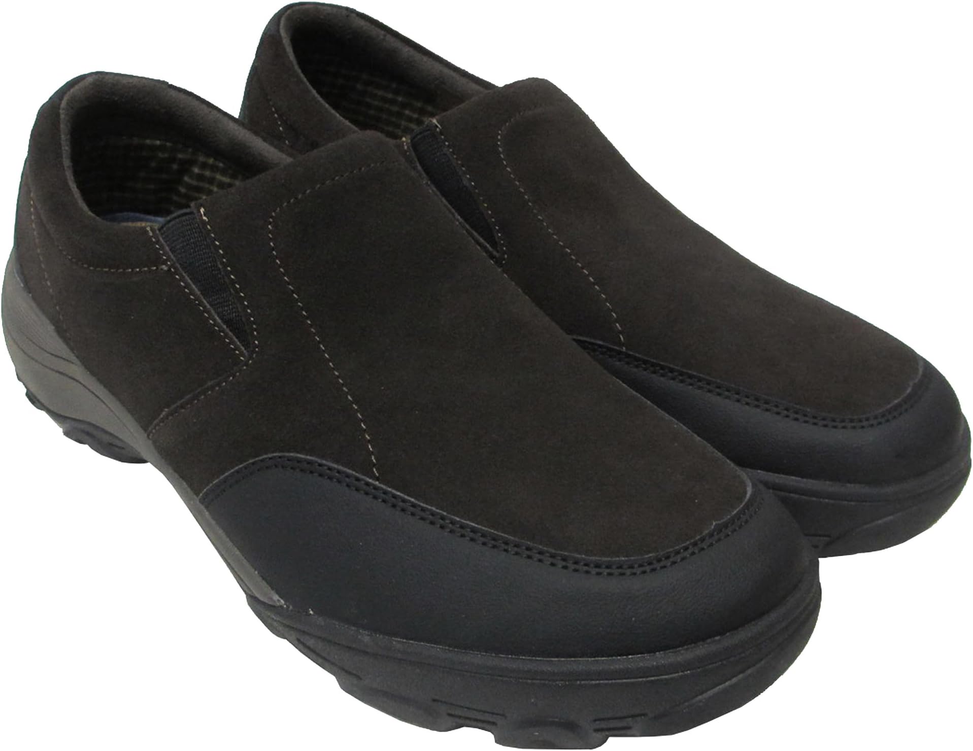 Weatherproof Vintage Men's Local Brown Suede Casual Slip On Shoe 684811