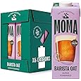 MOMA Barista Oat Drink - 6 x 1L - 100% Plant Based Vegan - Perfect for Frothy Coffee - Made with the whole of the oat for fibre and delicious flavour - No Added Sugar - Vit D, B2 and B12