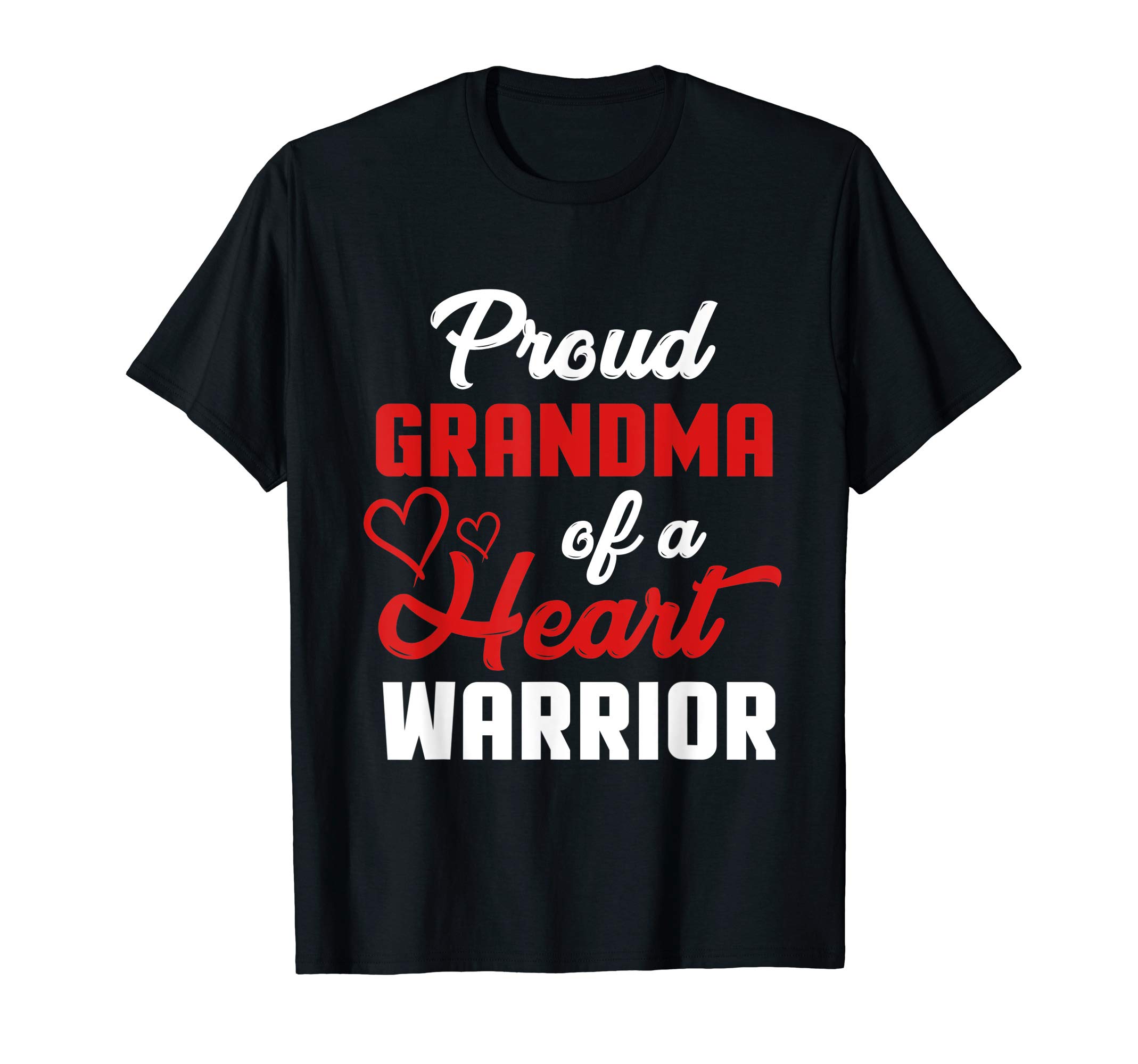 Grandma Of A Heart Warrior Heart Transplant MP T-Shirt