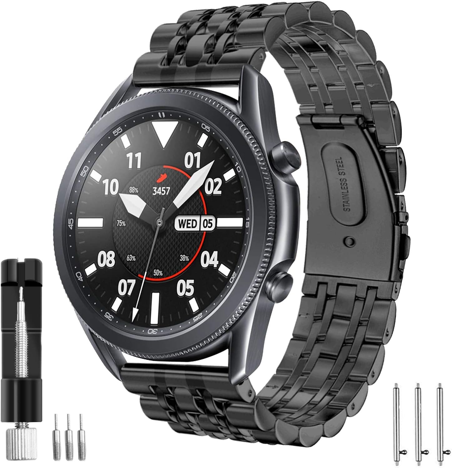 HATALKIN Watch Band Compatible with Samsung Galaxy Watch 3