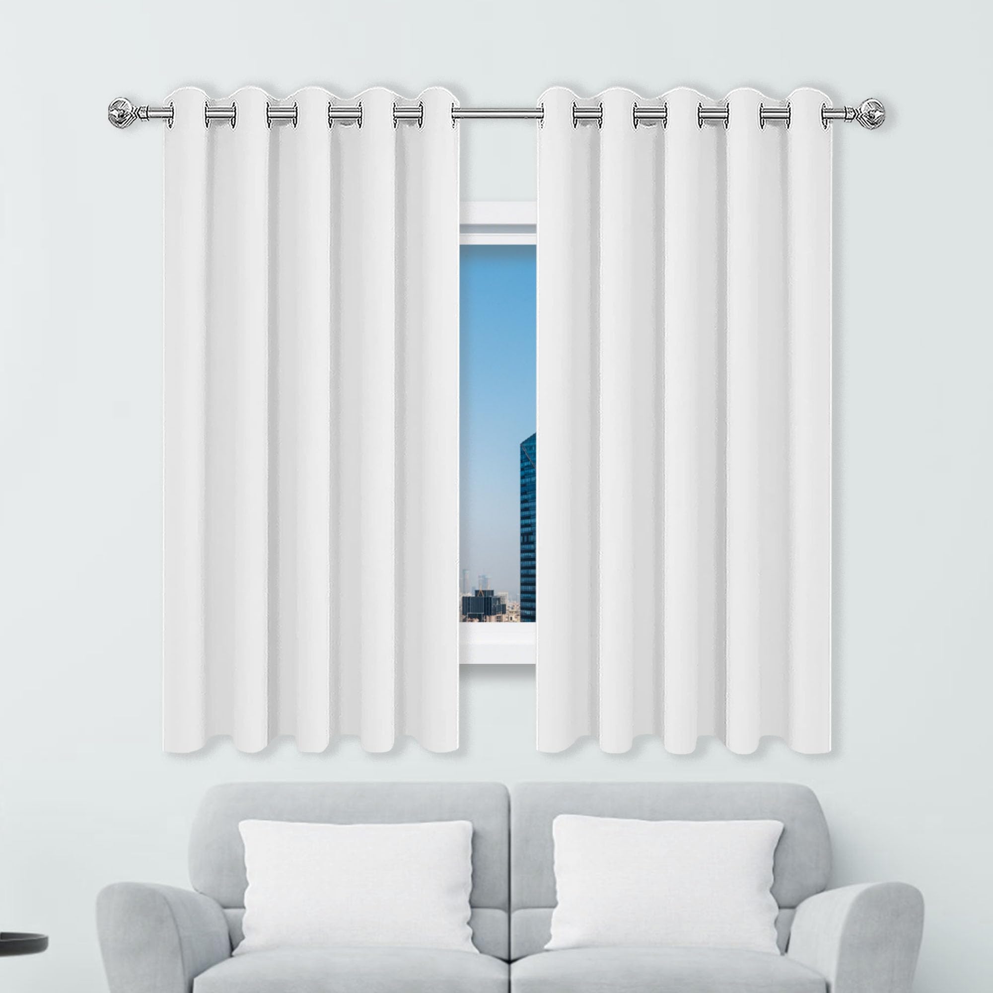 Rideau isolation lumière et thermique anti UV pour intérieur moderne