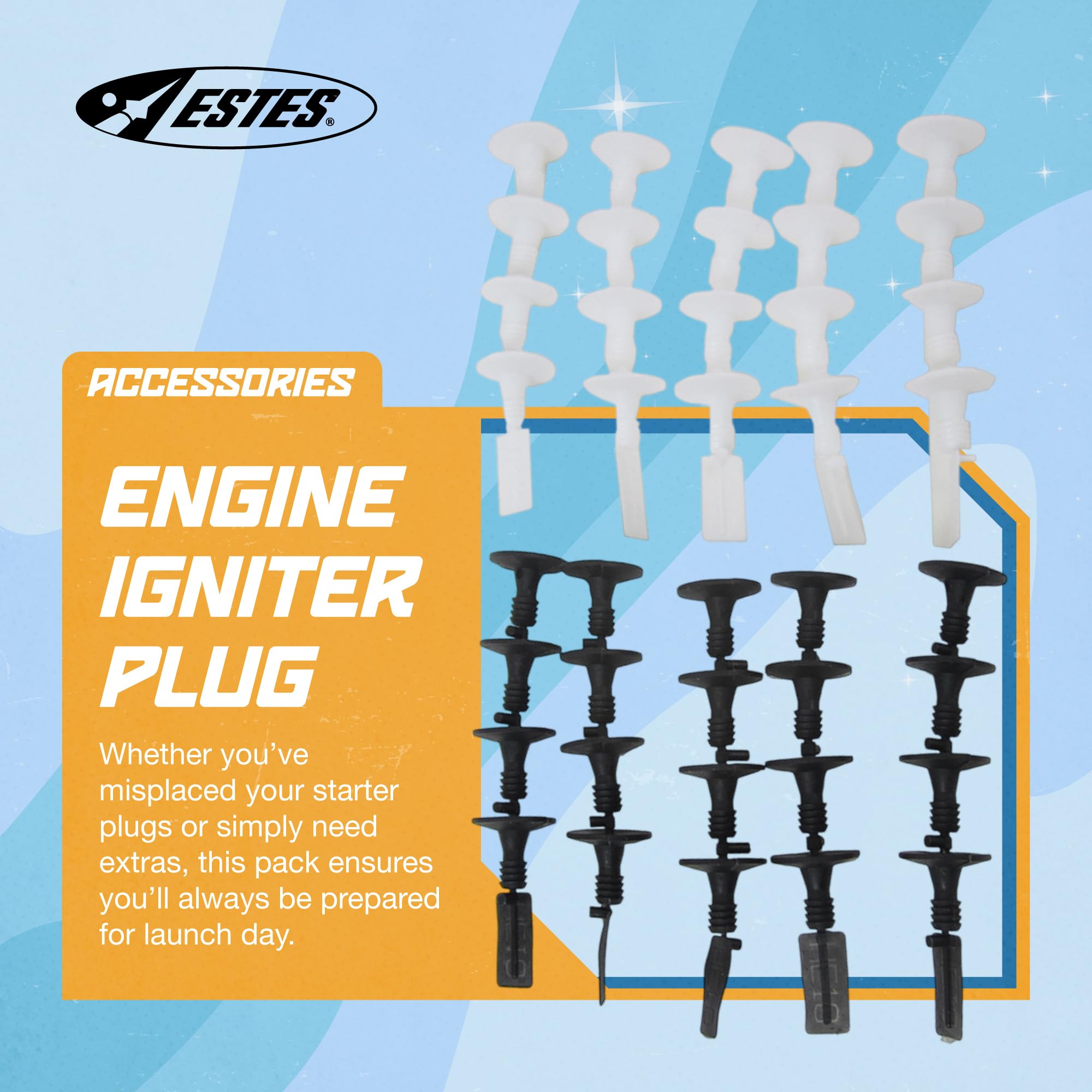 Amazon.com: Estes 2252 Pack of 40 C11, D, and E Igniter Plug Set Amazon.com: Estes 2252 Pack of 40 C11, D, and E Igniter Plug Set