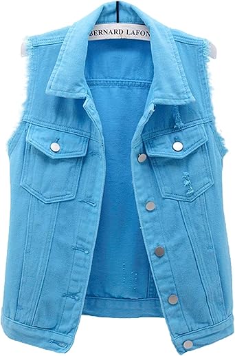 denim vest amazon