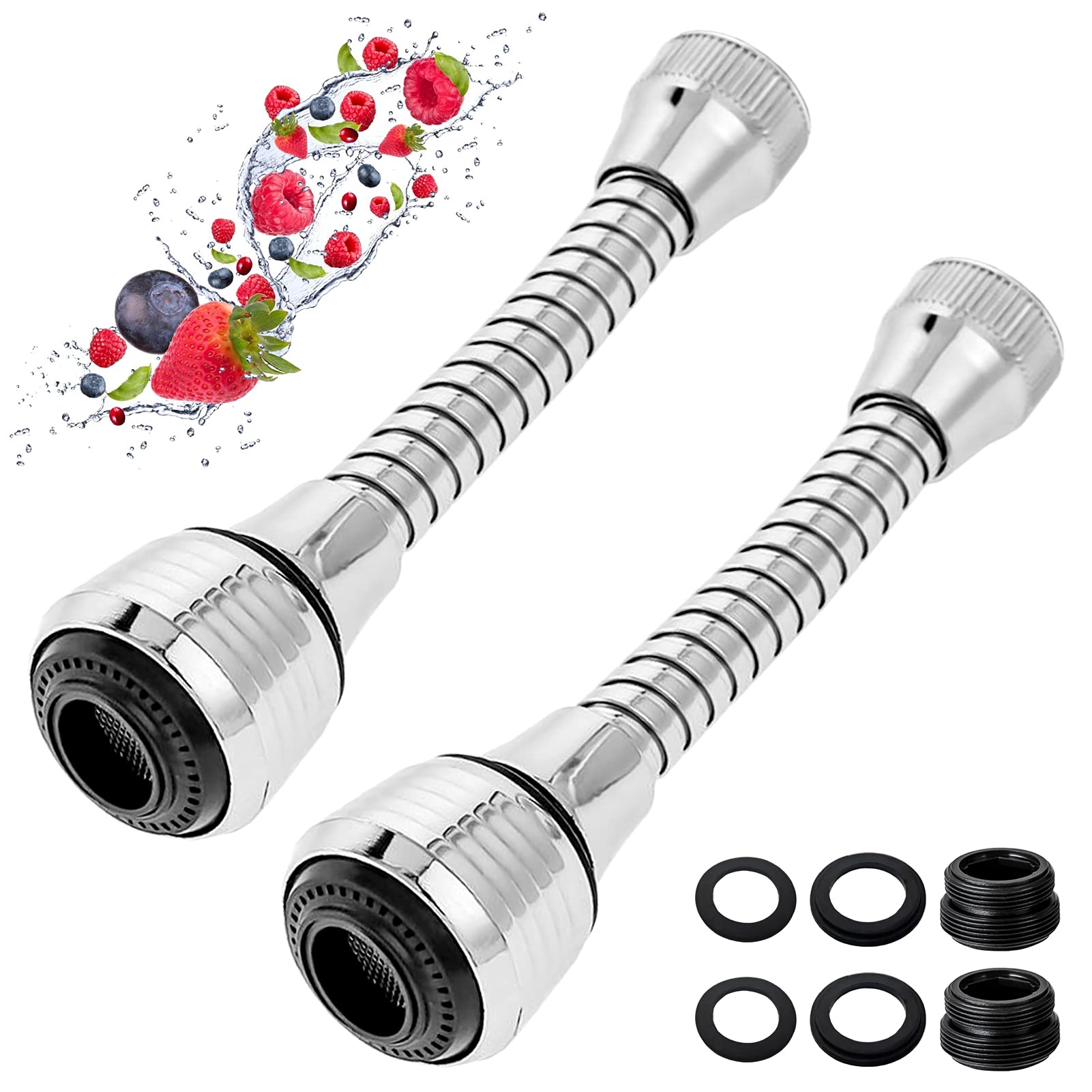 Robinet Dextension: Tête De Buse De Robinet Pivotant Universelle À 360 °, Pulvérisateur De Buse Dévier, Aérateur De Filtre À Eau Réglable Pour Salle De Bain De Cuisine Du 8,83 € | DHgate