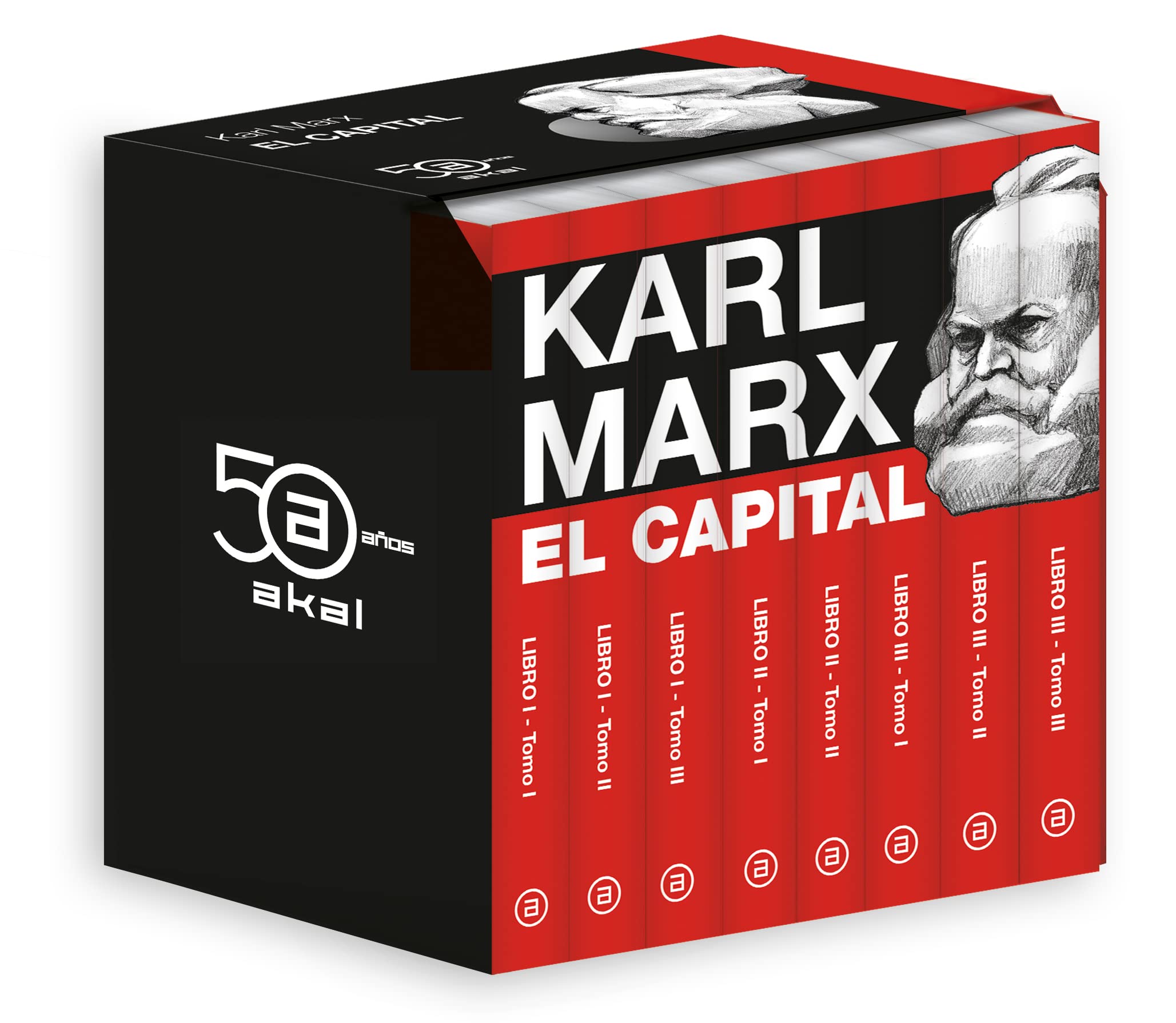 El Capital (Estuche Obra Completa): Crítica de la economía política: 13 (50 Aniversario Akal)