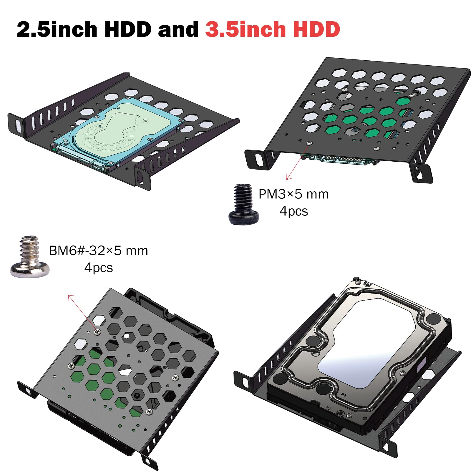 GeeekPi DeskPi RackMate TT - Mini armadio server per mini PC, rete, server, audio e apparecchiature video