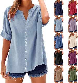 ArispjctWomens Linen Button Down Shirts in Pakistan