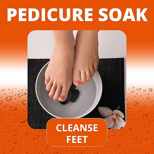 Miniatura 2 de Natural Solution Sal de baño, con 84 minerales y fórmulas de terapia soluble de naranja sangre, lo mejor para alivio articular y muscular, remojo de