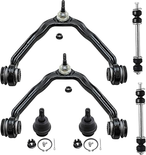 Miniatura 32 de Detroit Axle - Kit de brazos de control inferiores delanteros para Jeep Grand Cherokee Dodge Durango 2011-2015 2012 2013 2014, 2 brazos de control