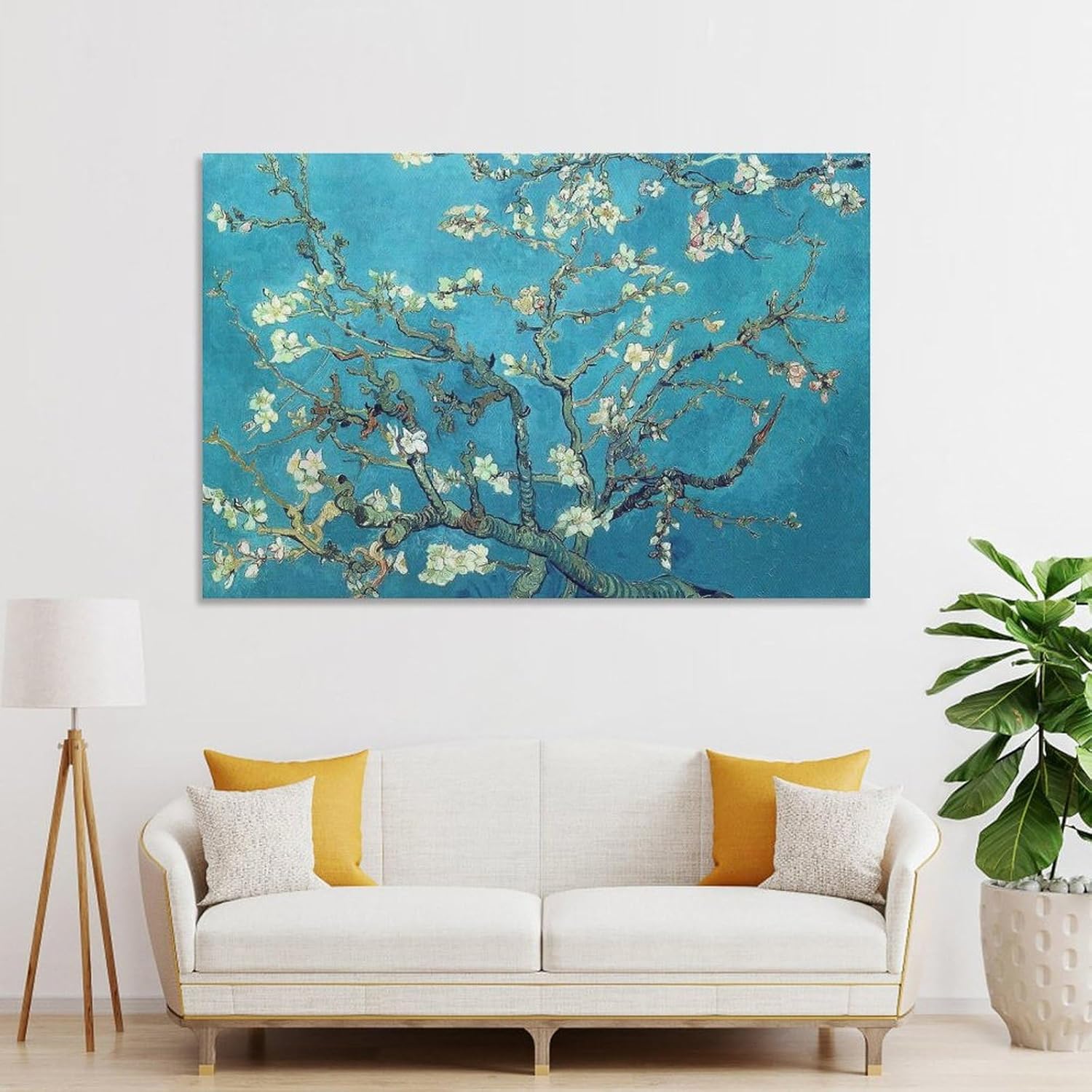 ゴッホ「アーモンドの花」ポスター アートパネル キャンバス 壁アート モダン部屋飾り 版画 壁の絵 【コーナ】 インテリア ホーム