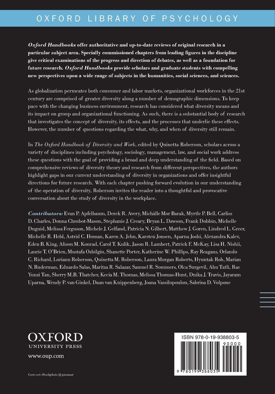 The Oxford Handbook of Diversity and Work (Oxford Library of Psychology)
