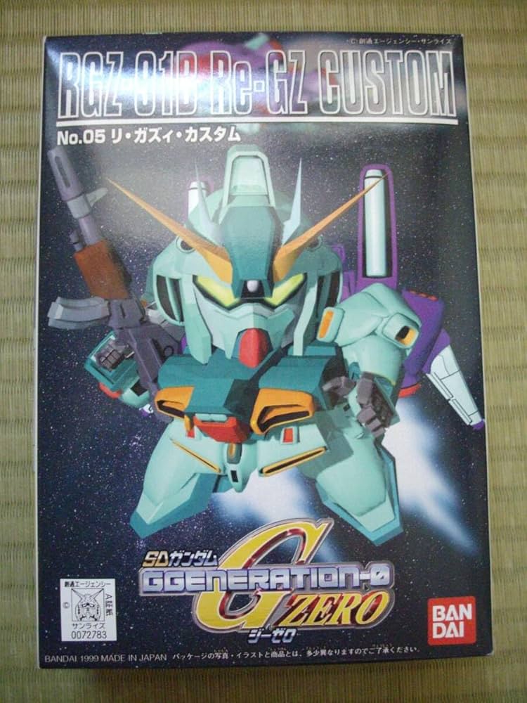 Amazon.co.jp: SD G Generation No.05 BB Warrior Ri Gazi