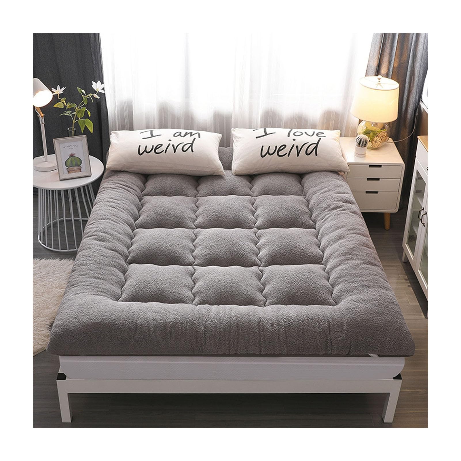 Colchón Japonés Futon 10 Cm De Grosor Esterilla Tatami Para Dormir Colchón Enrollable De Lana Suave Y Antideslizante Esterilla Transpirable Para Las 4 Estaciones Cálida Almohadilla Para El Suelo