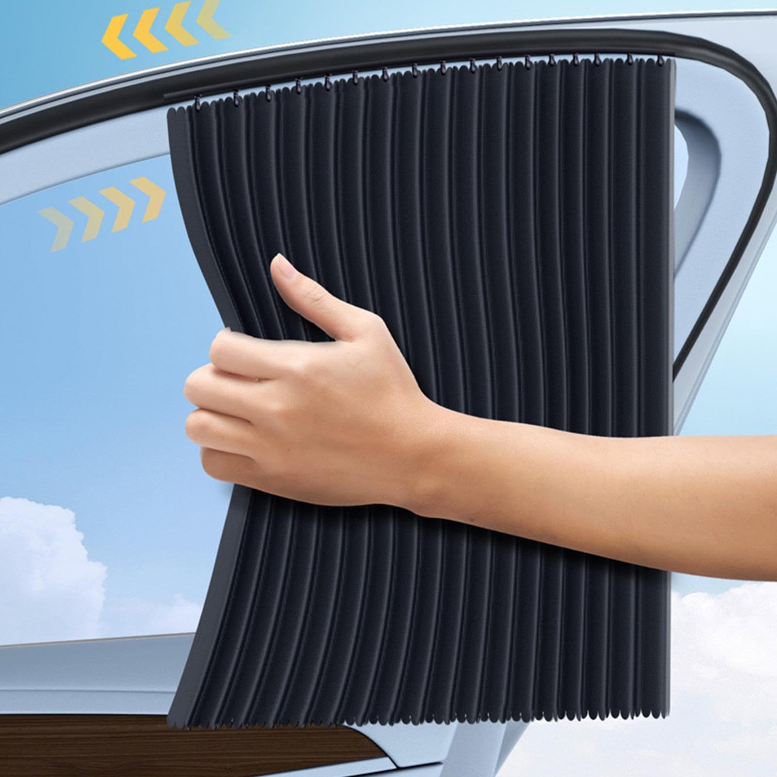 Tendine Parasole Per Finestrini Auto Protezione Universale UV Blocca Luce 4 | Tende Oscuranti per Privacy in Auto Per Viaggi Campeggio Pause Vacanze Festività e Spostamenti