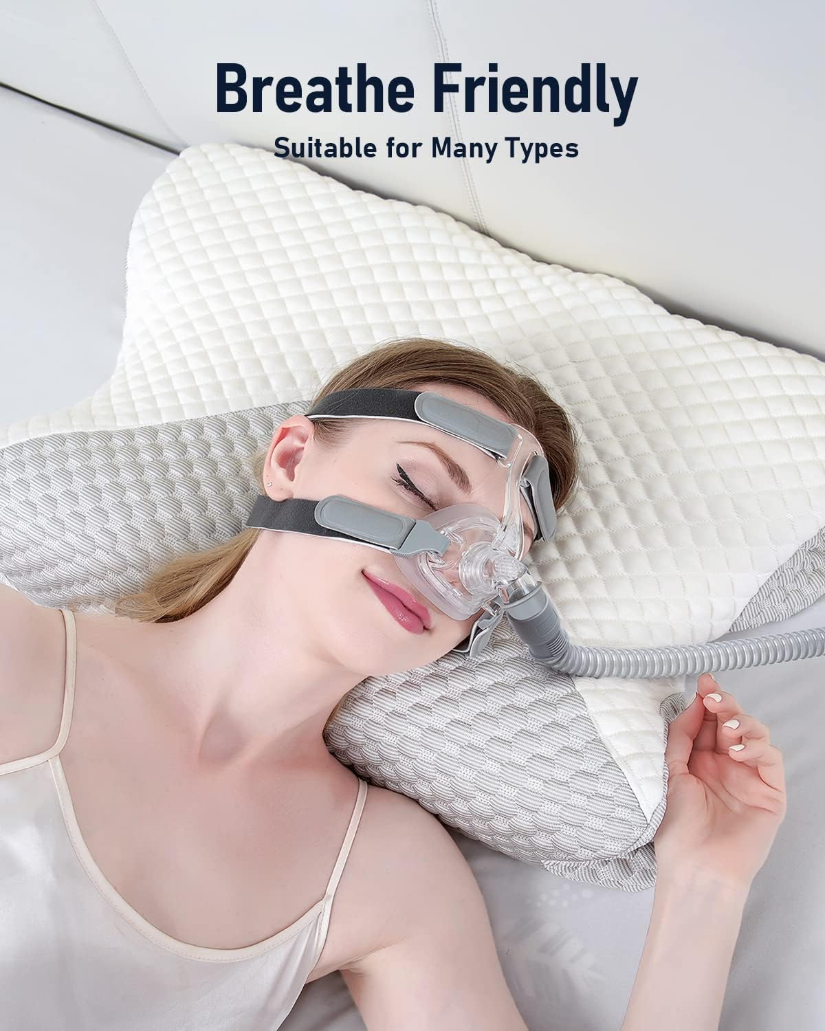 Wemore Cervical Memory Foam Pillow, Ergonomic Contour Pillow for Neck and Shoulder Pain, Orthopedic Neck Pillow for Side, Back and Stomach Sleepers, Bed Support Pillow for Sleeping : Home & Kitchen