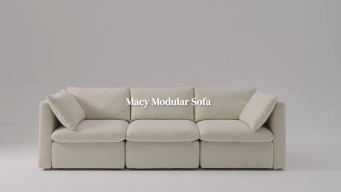 Amazon.com: mopio Oversized Modular Sectional Sofa with