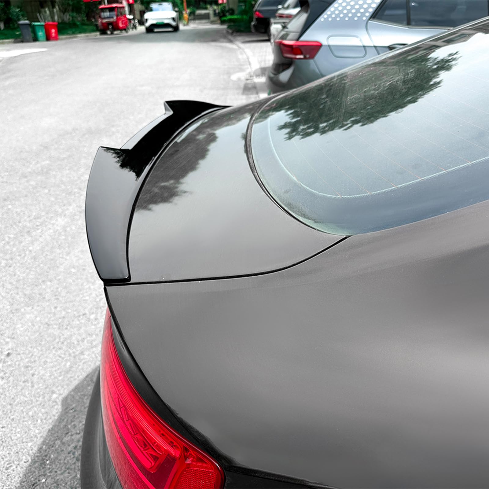 Alerón trasero del maletero Kit de carrocería para Audi A5 8T 2007-2016 Sportback de 4 puertas