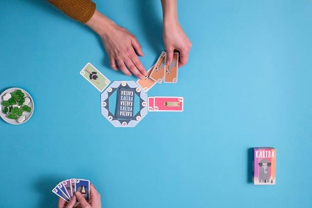 Foto 2 de 8 de helvetiq - Kariba, Juegos Educativos 6 Años O Más, Juegos De Mesa para Niños, Juego De Cartas para Niños…