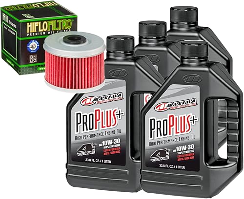 Kit de cambio de aceite 10W-30 para Honda 2015 TRX500FM6 Rubicon 4X4 EPS IRS