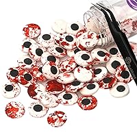 Vista 19 de Candy Eyes Globos de ojos de caramelo Caramelo de globo ocular Caramelo de globo ocular de Halloween Globos oculares comestibles