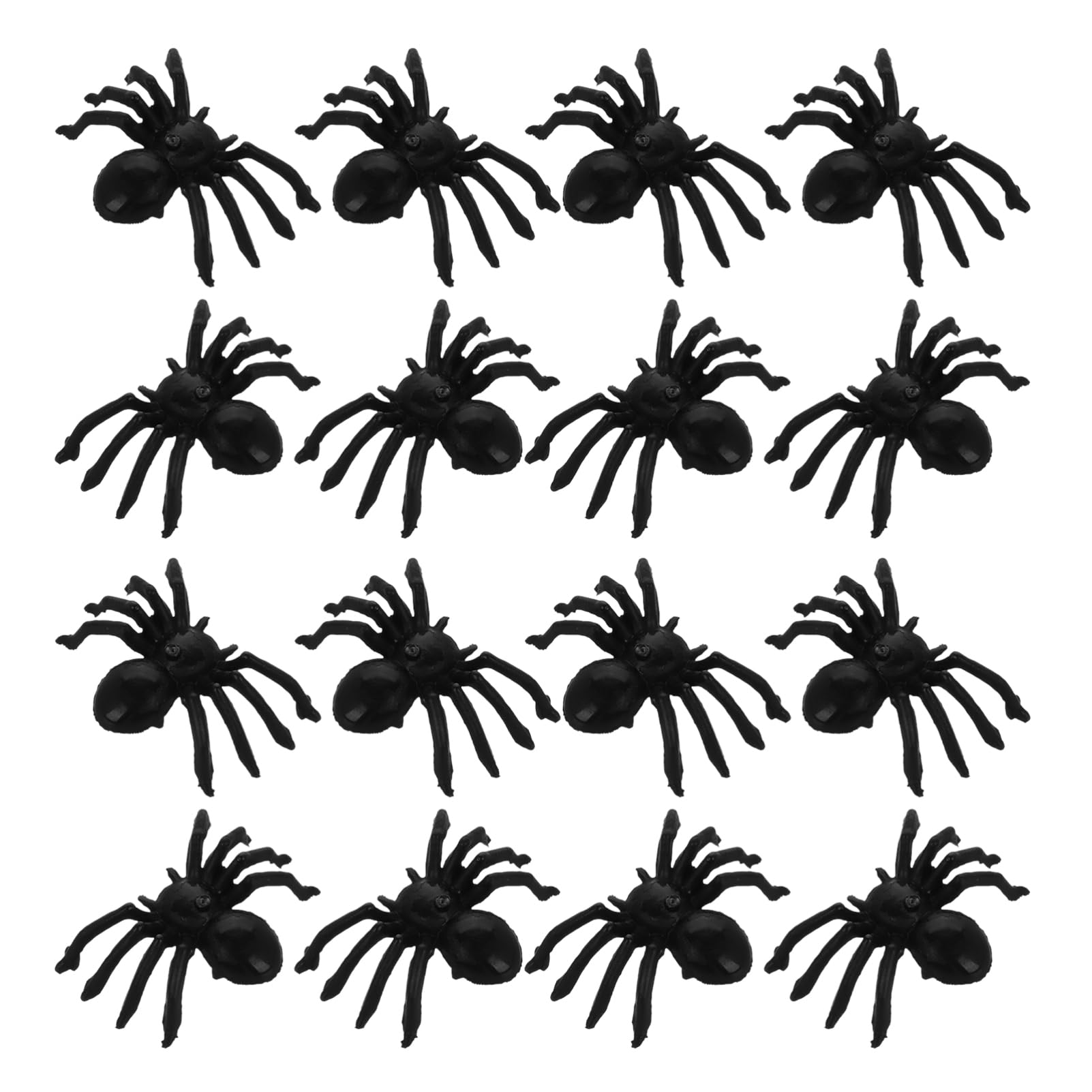 SAVITA Lot de 100 petites araignées réalistes en plastique noir réaliste pour décoration d'Halloween pour fêtes d'Halloween, fête sur le thème du poisson SAVITA Lot de 100 petites araignées réalistes en plastique noir réaliste pour décoration d'Halloween pour fêtes d'Halloween, fête sur le thème du poisson