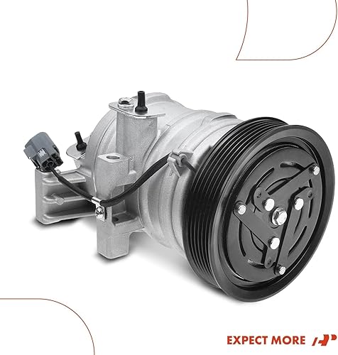Miniatura 9 de A-Premium Compresor de AC con embrague compatible con Mazda 3 2.3L 2007-2009, 6 2.3L 2006-2007, turboalimentado
