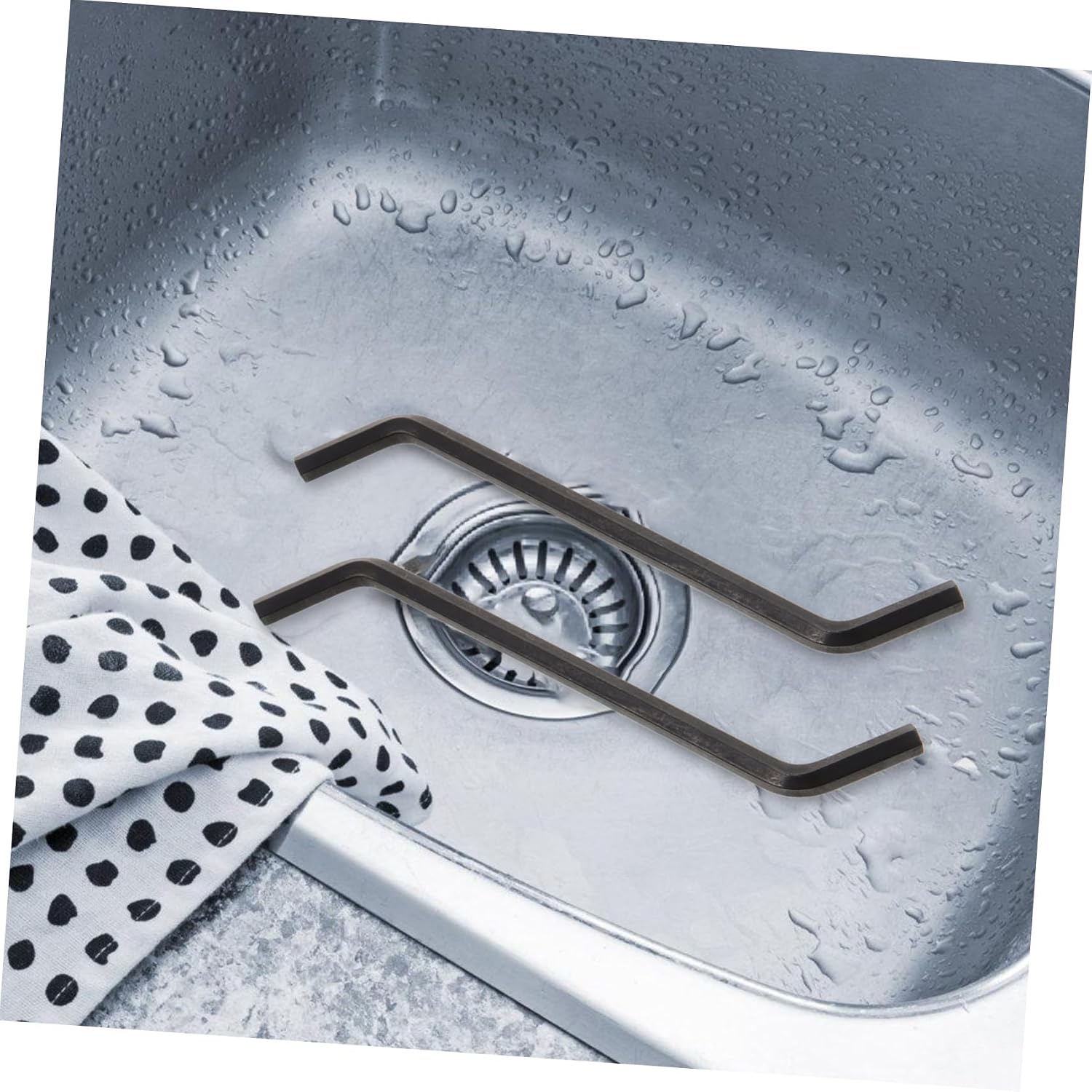 TEHAUX 4pcs Garbage Disposal Wrench Tool Shaped Design for Easy Installation and Removal of Sink Disposals Construction for Household Use