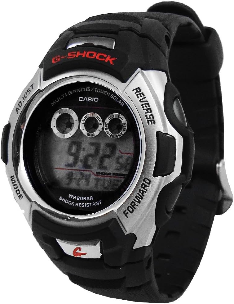 Casio G - Shock GW - M500A - 1 Men's Wristwatch, 6 Stations World Radio Solar Watch CASIO