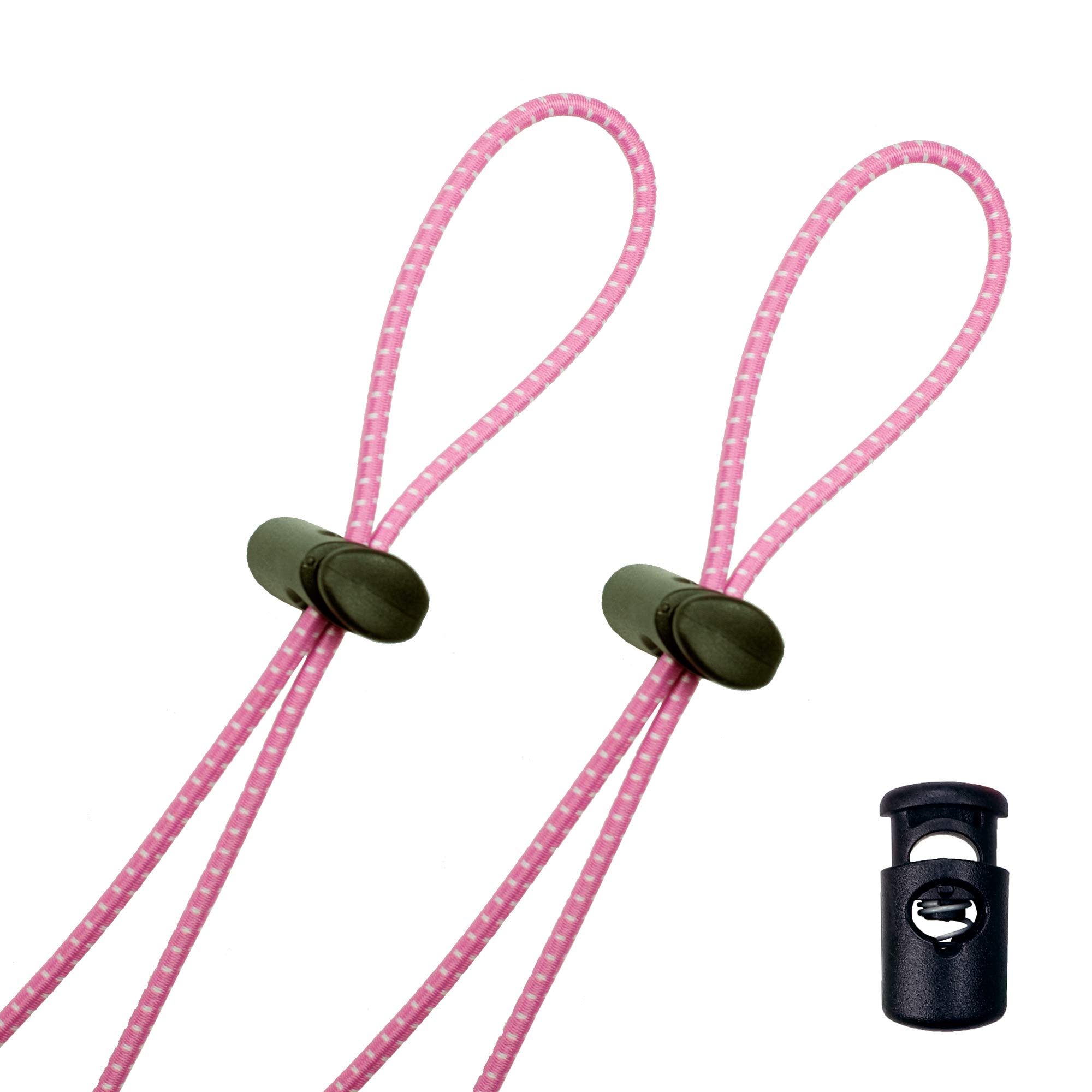 Flow Goggle Strap Kit (2-Pack) - Replacement Bungee Cord Straps for Swim Goggles