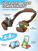 Vista 55 de Regalos para papá para el Día del Padre de parte de hija, hijo, soporte para teléfono celular: paquete de 2 soportes ajustables para teléfono