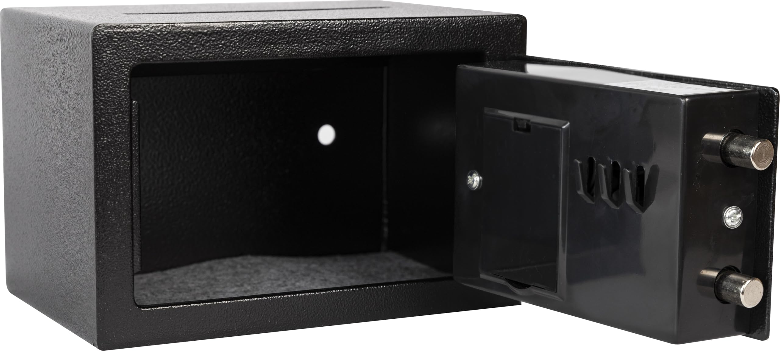 Genie Hand | Cassaforte Elettronica di Deposito a Muro e da Armadio Piccola Cassetta di Sicurezza con Codice a Combinazione e Chiave a Serratura B-Class e Sistema Anti Bounce Casseforti per Soldi