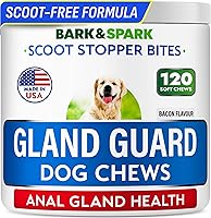 Vista 12 de BARK&SPARK Probióticos para perros Salud digestiva con enzimas – Tratamiento de gases para la diarrea alivio del estómago – Alergia y picazón
