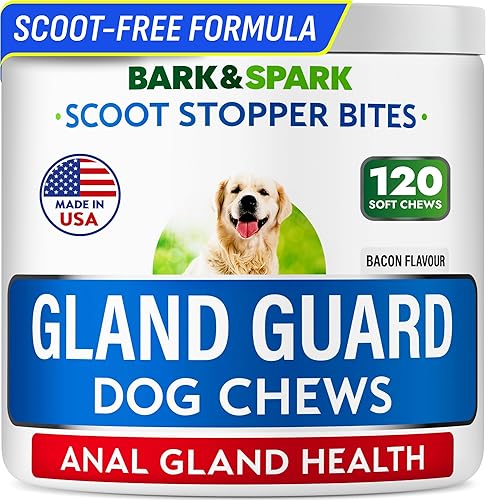 Miniatura 43 de Bark&Spark Vet Strength - Probióticos masticables para perros y enzimas digestivas para alergias con picazón en la piel, salud digestiva de perros