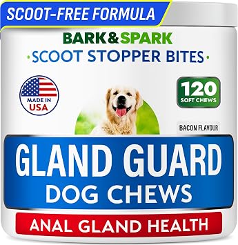 16% off: BARK&SPARK Dog Anal Gland Treatment Chews - AnalGland Support Supplement