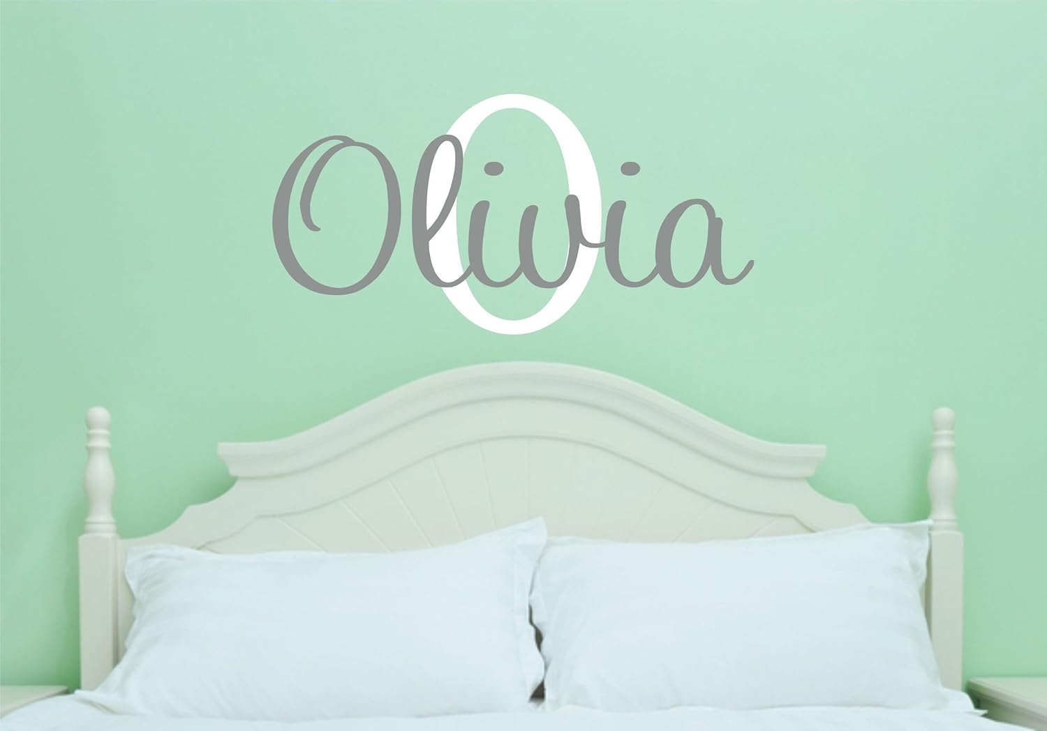 Girls Name Wall Decal Name Wall Decal Nursery Wall