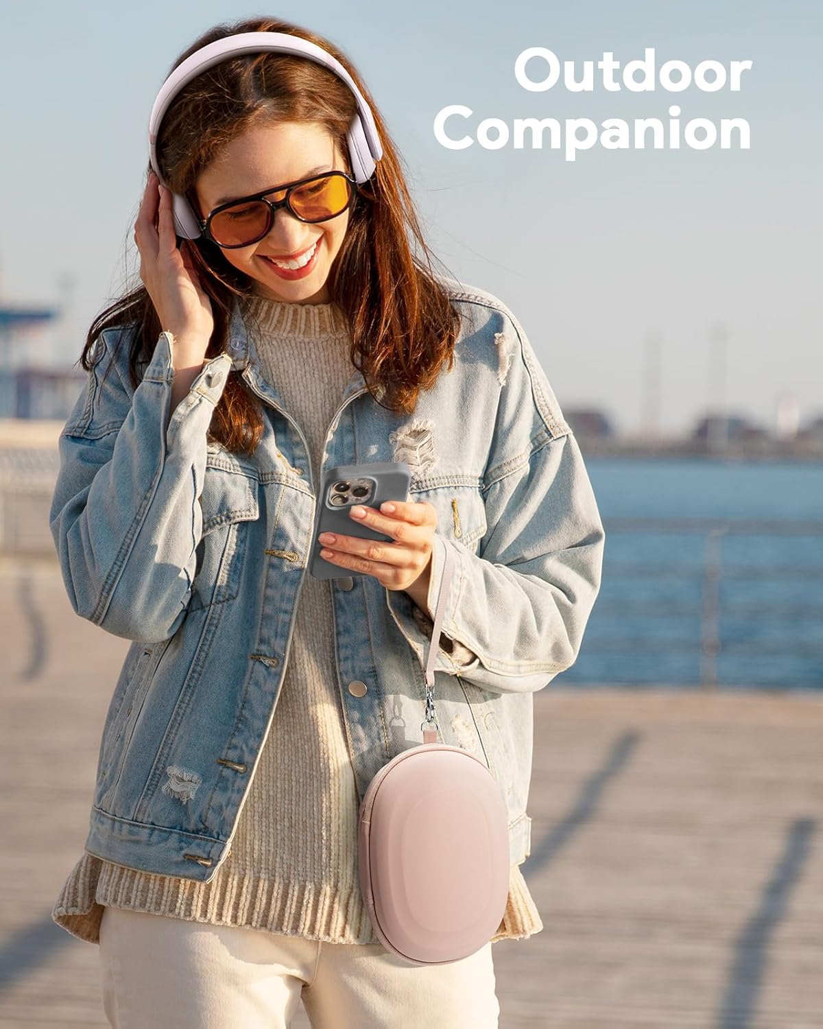 Case for Beats Solo 4/Solo 3/Studio Pro/Studio3 On-Ear Headphones, Portable Travel Hard Shell Storage Bag - Image 7