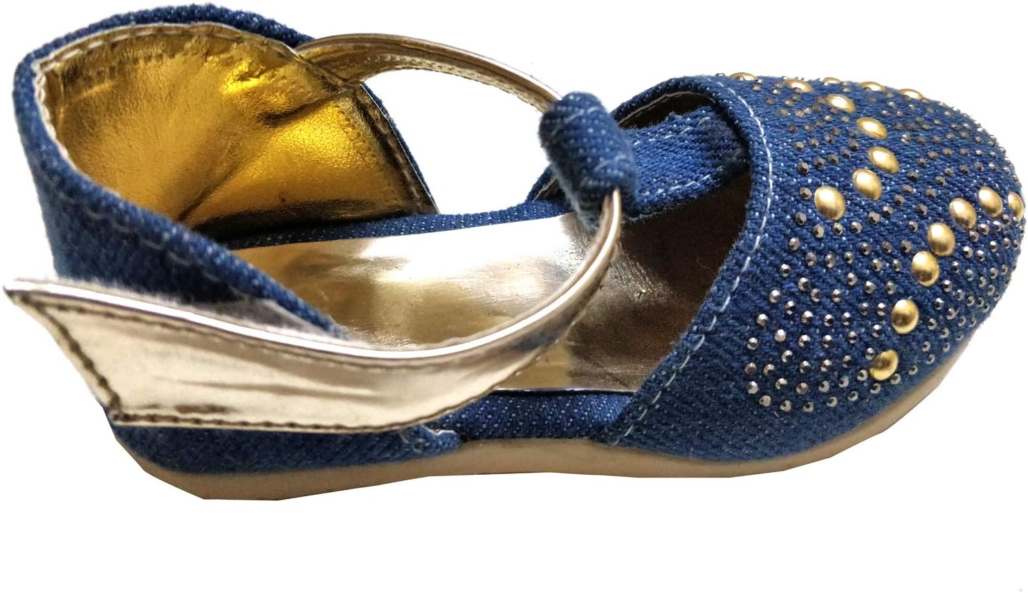 Tippy Toes Baby Girls Blue Synthetic Shoe