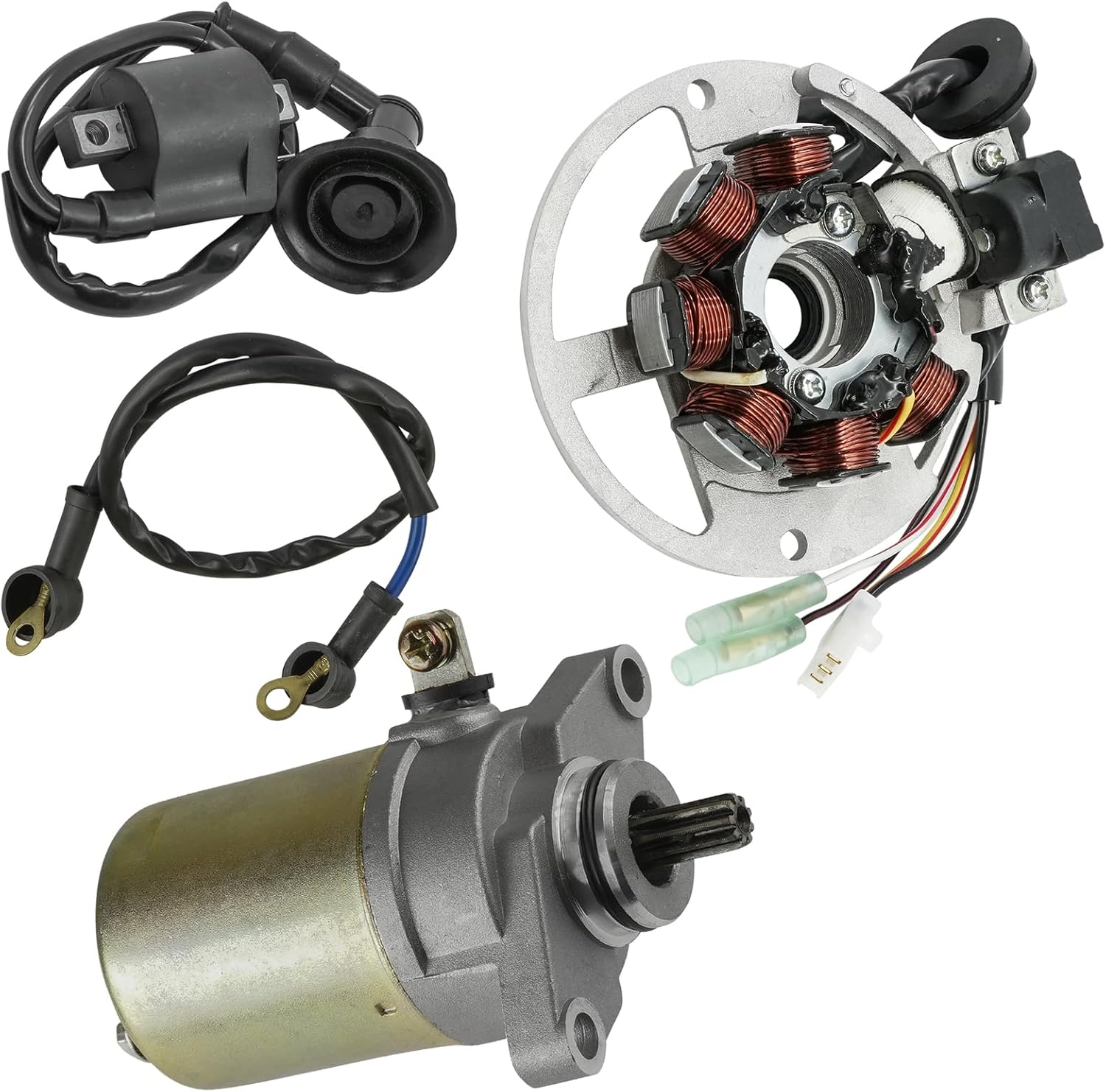 Replacement For Stator for Polaris Scrambler 90 Starter Ignition Coil 2001 2002 2003 Atv New Mod-C26C-40250