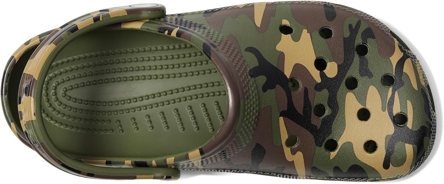 Crocs Kids' Classic Camo Clogs - Image 7