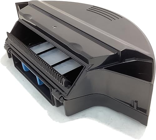 Miniatura 3 de Cubo de polvo de repuesto con filtro compatible con Shark AV753 AV752 RV850 RV850BRN RV850C RV850WV RV851WV RV860WVC ION Robot aspirador, color negro