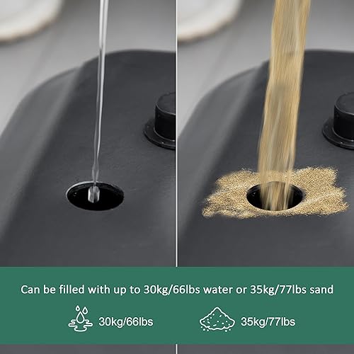 Miniatura 4 de Soozier Soporte de aro de baloncesto portátil, sistema de baloncesto ajustable en altura con tablero trasero de 29 pulgadas y ruedas para uso en