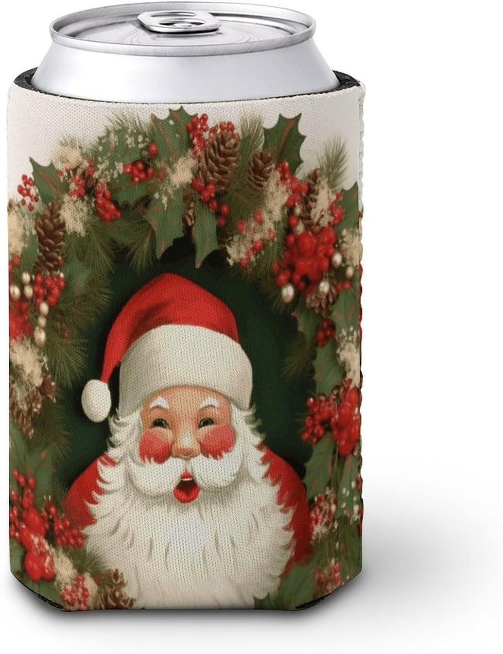 Christmas Reusable Insulator Sleeve for Iced Hot Drink