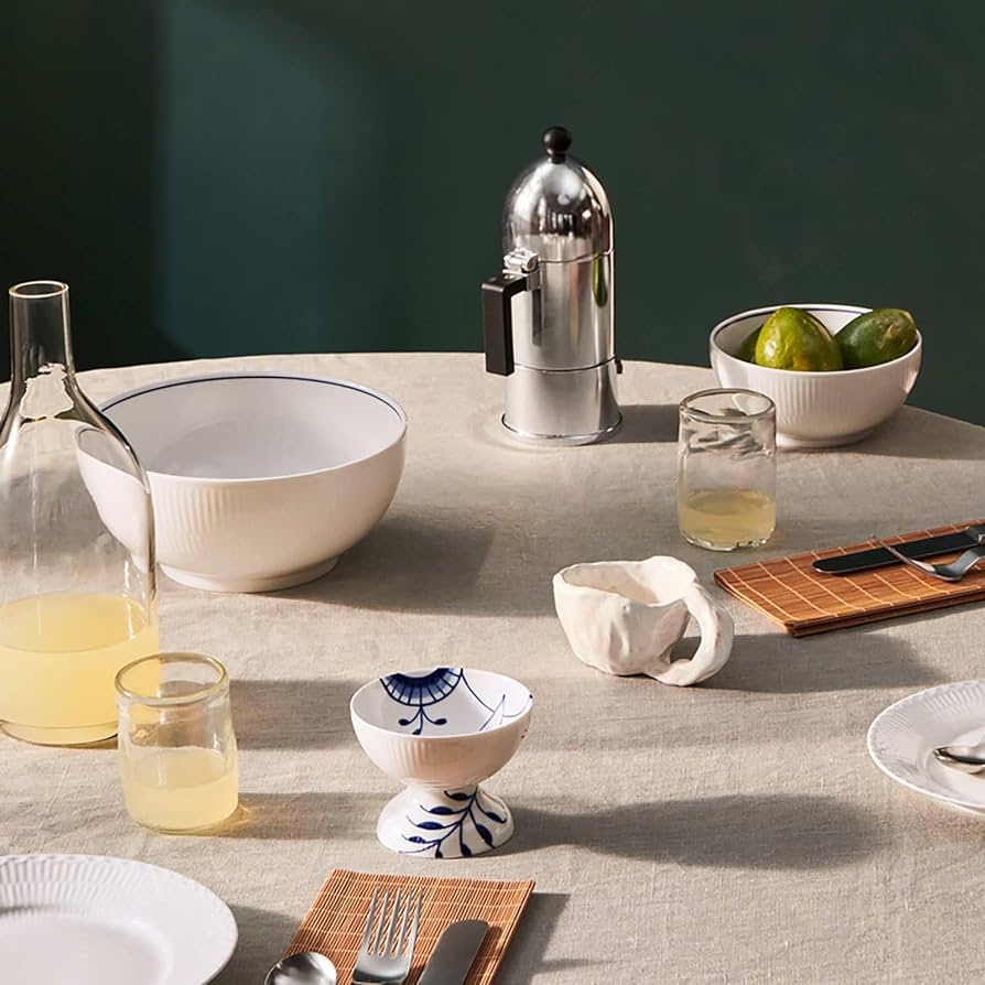 ロイヤルコペンハーゲンブルーフルーテッドプレインボウルペア15cm